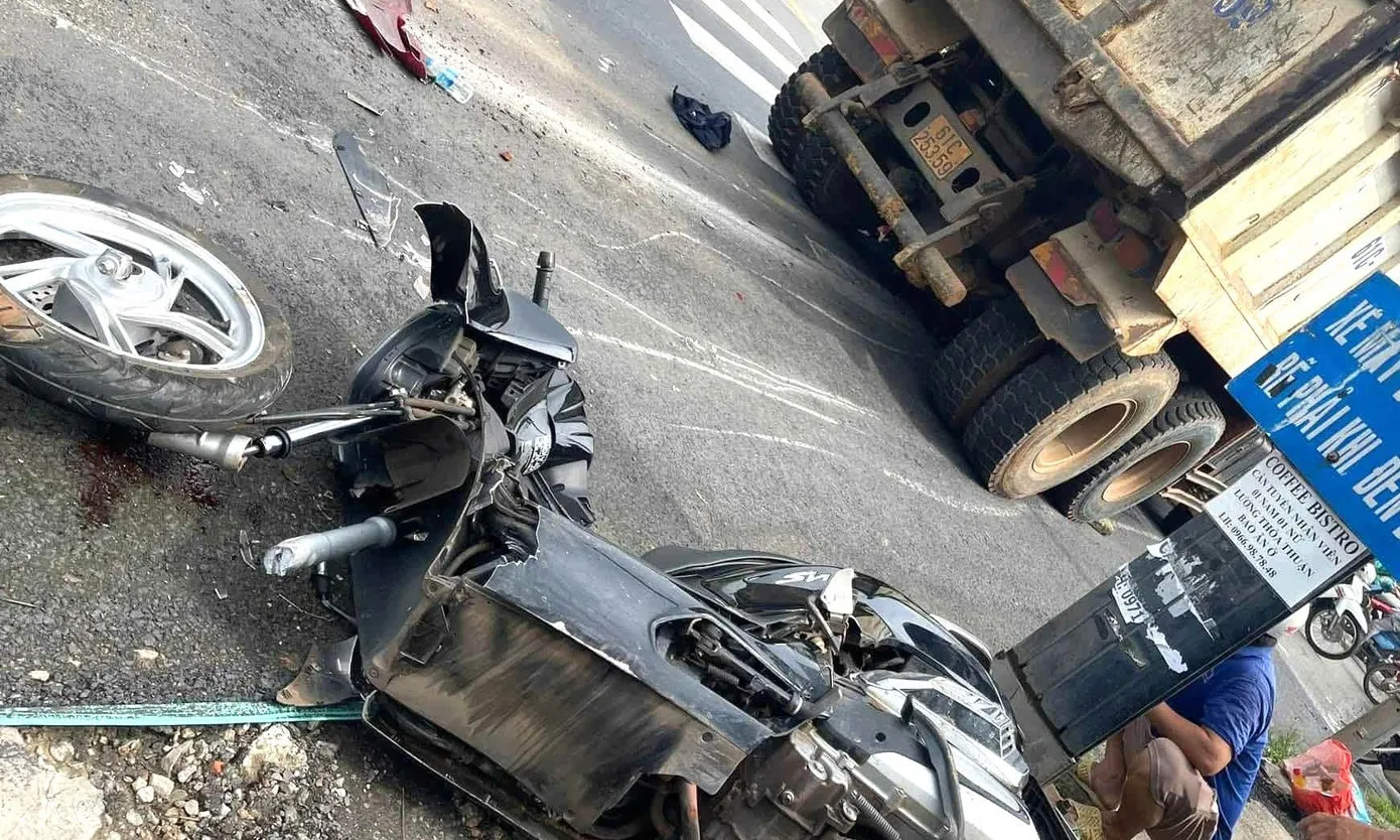 TPHCM: Vụ tai nạn liên hoàn tại ngã tư Bến Trám, nguyên nhân do xe tải mất thắng