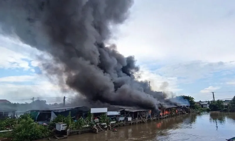 Cháy nổ tháng 8 gây thiệt hại hơn 32 tỷ đồng