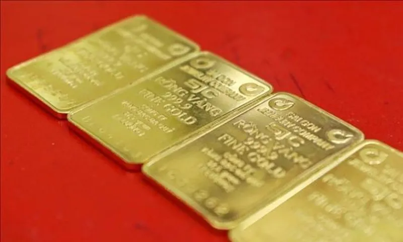 Giá vàng miếng hạ nhiệt 