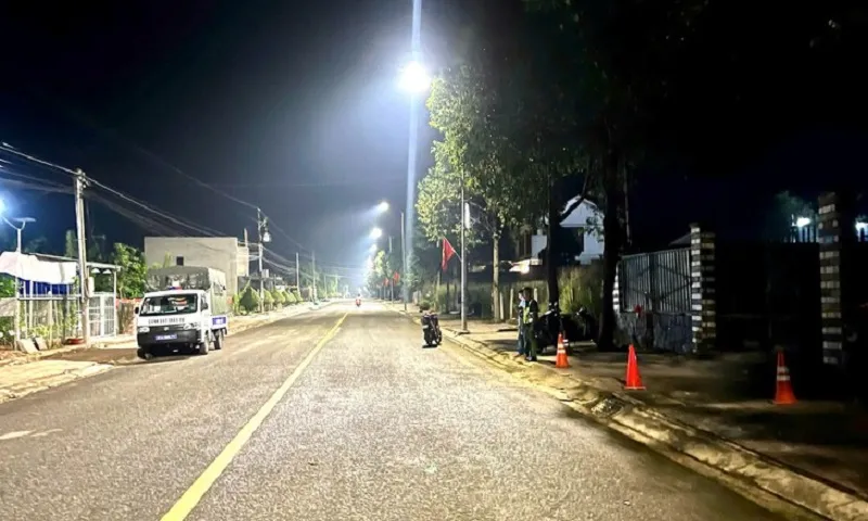 Hiện trường án mạng ban đêm