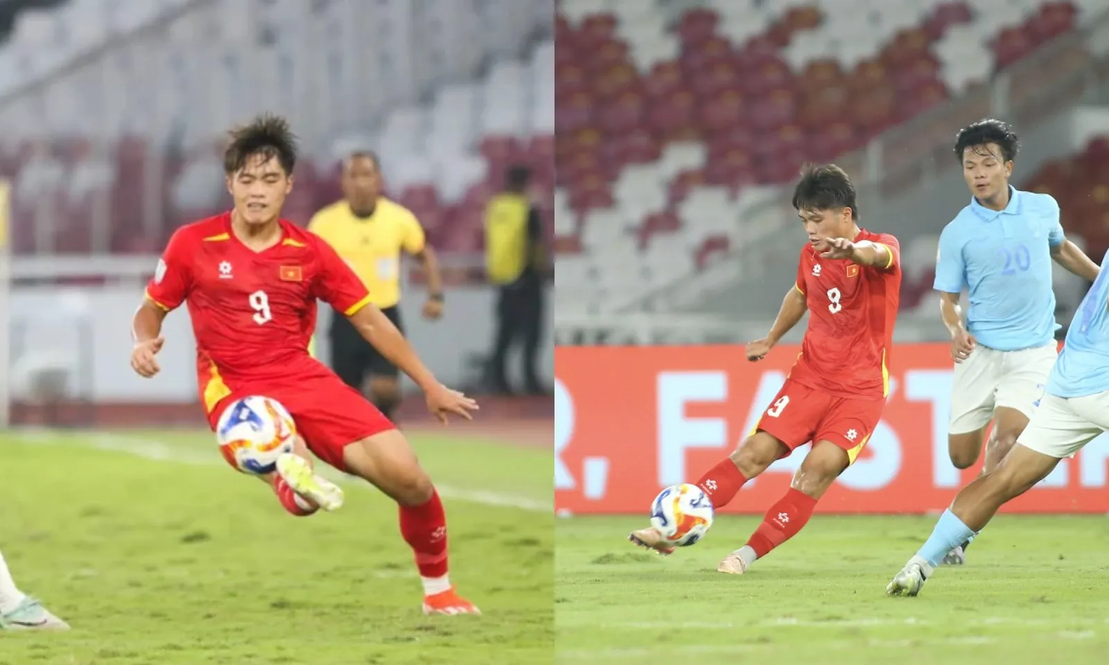 Vua giải trẻ bất ngờ trở thành vai phụ lạc lõng trên hàng công U23 Việt Nam