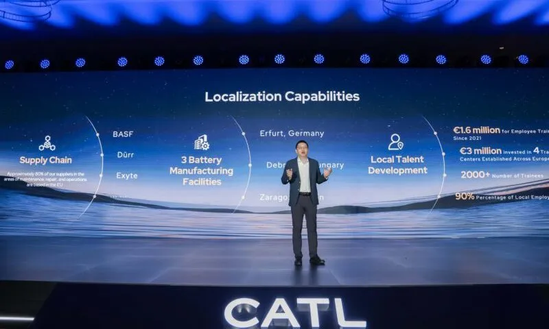 CATL ra mắt pin công nghệ mới: An toàn, sạc nhanh, tầm xa 758km