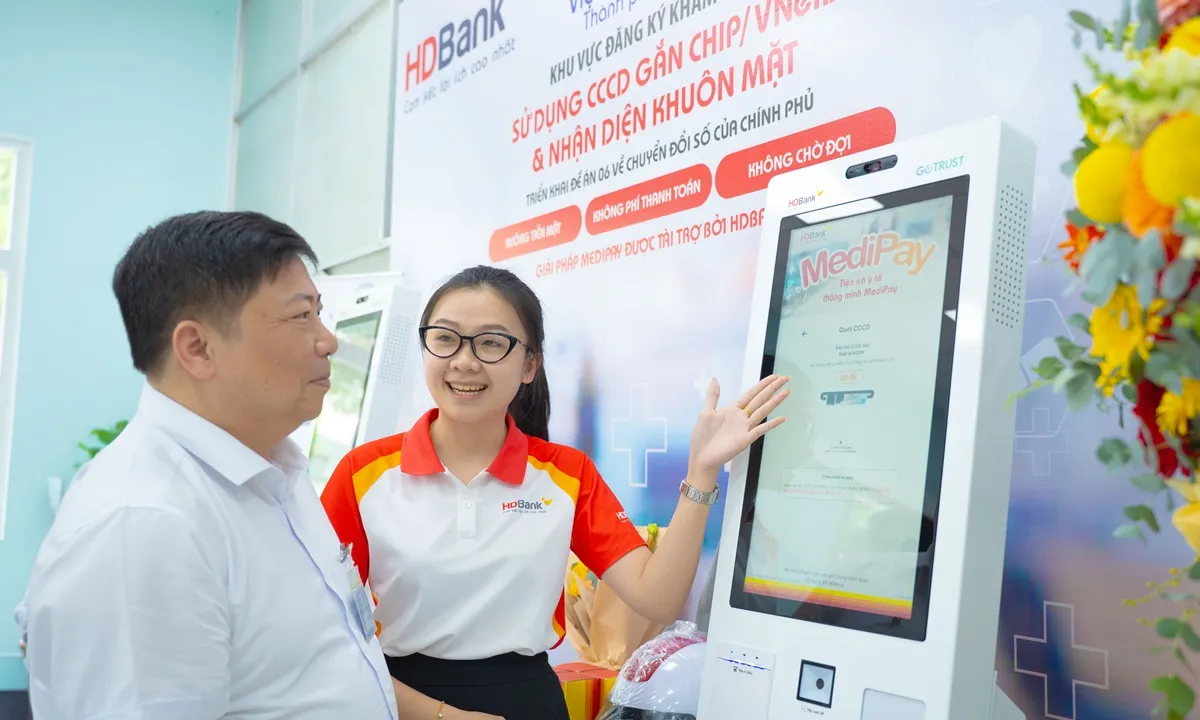 HDBank Tiên phong vận hành hệ thống Kiosk y tế thông minh tại Viện Pasteur TPHCM