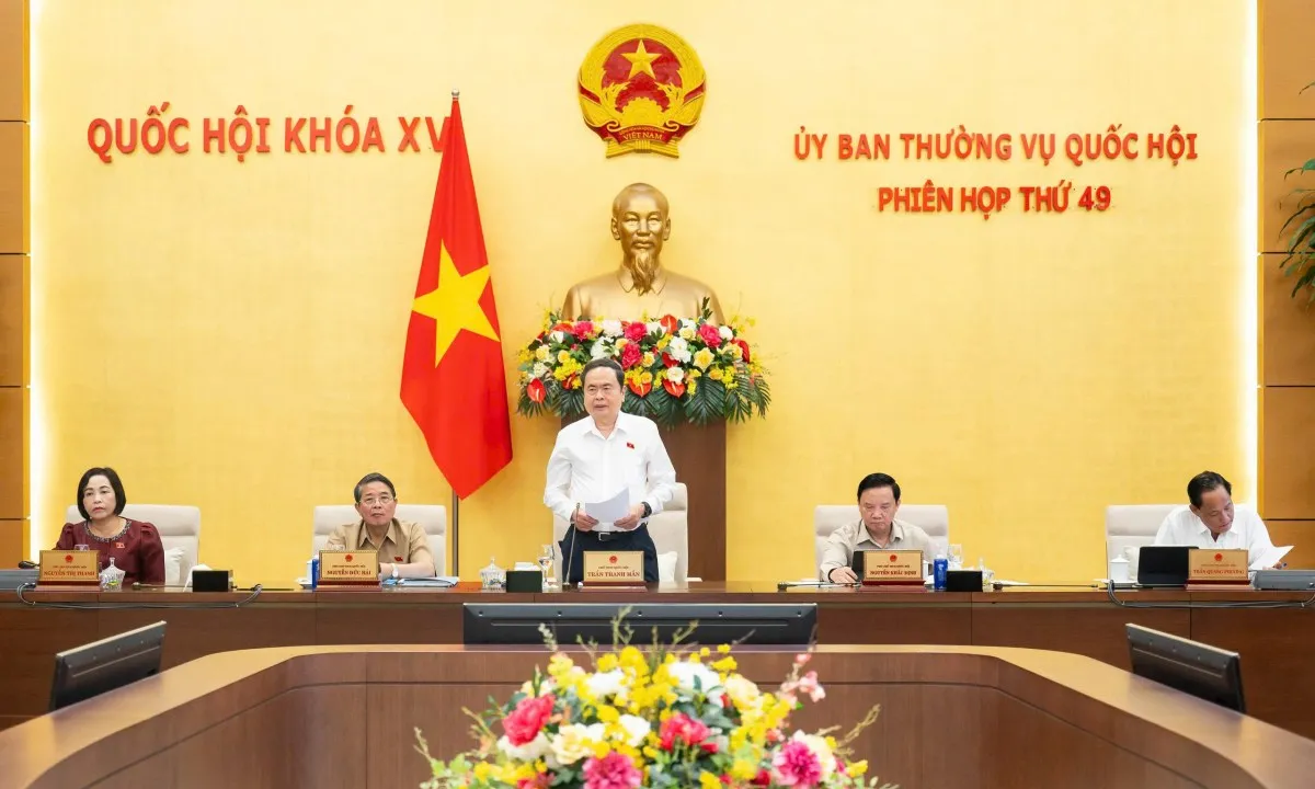 Chiều nay 12/9, UBTVQH họp đợt 2 phiên 49