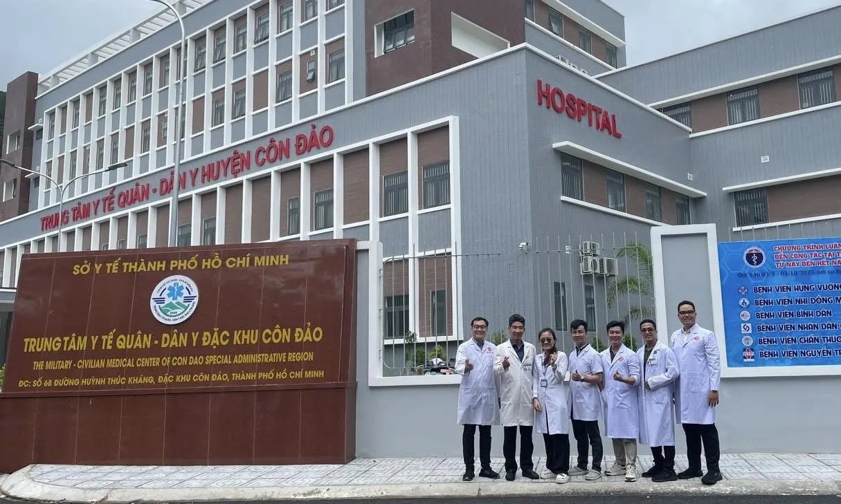 Tín hiệu vui từ y tế ở đặc khu Côn Đảo