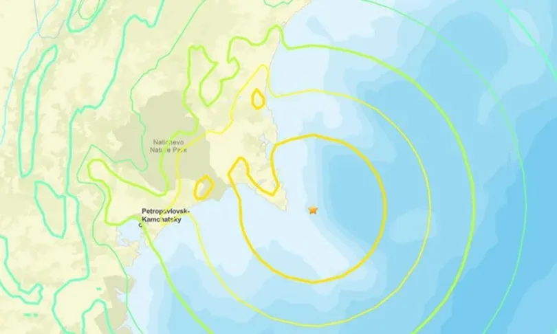 Động đất 7,4 độ ở Kamchatka, ban hành cảnh báo sóng thần