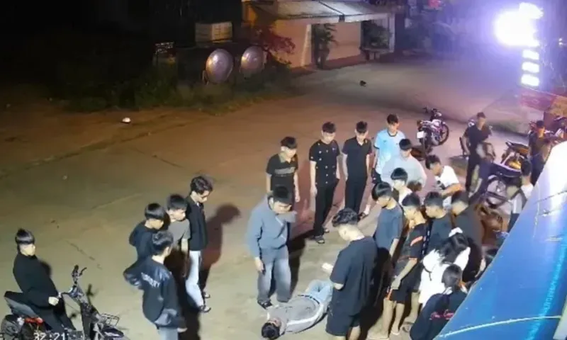nhóm thanh niên ẩu đả một người tử vong
