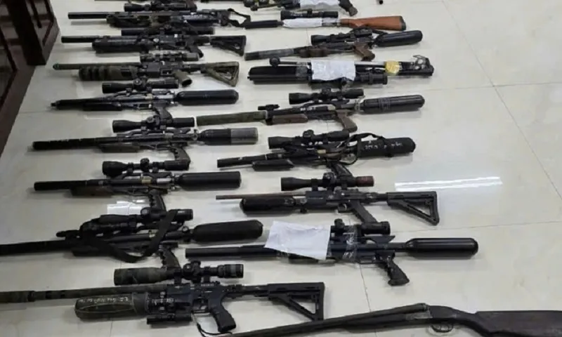 Triệt phá đường dây chế tạo, mua bán vũ khí quân dụng khủng 