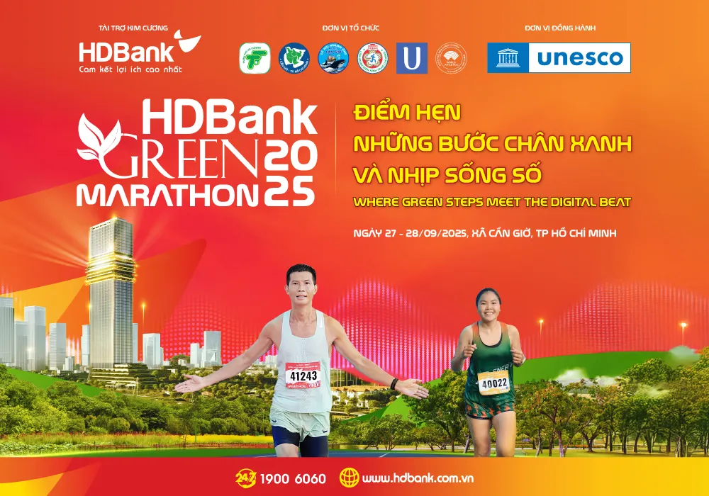 Hình 1_HDBank Green Marathon 2025 - Điểm hẹn của những bước chân xanh và nhịp sống số