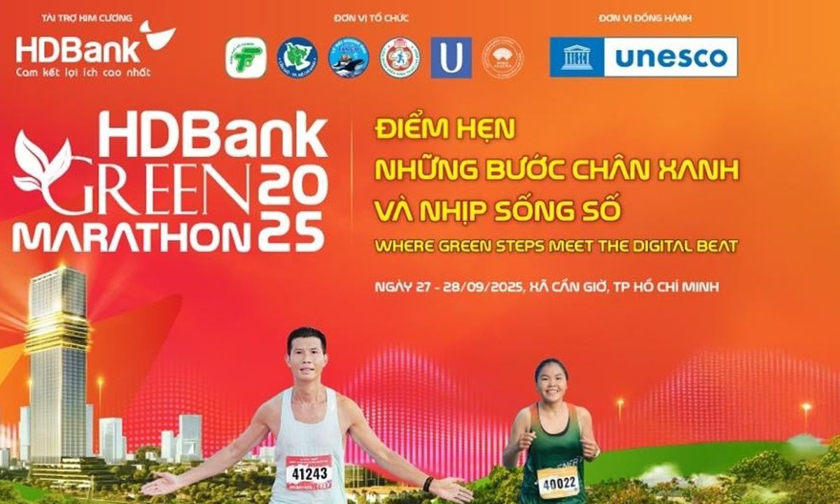 HDBank Green Marathon 2025 - Điểm hẹn của những bước chân xanh và nhịp sống số