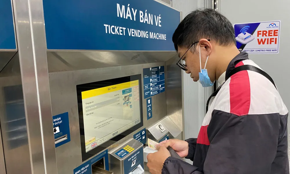Metro số 1 TPHCM thí điểm thanh toán không tiền mặt từ ngày 15/9