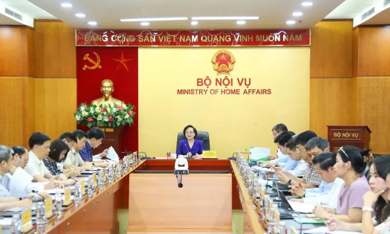 Bộ Nội vụ thúc tiến độ dữ liệu quốc gia