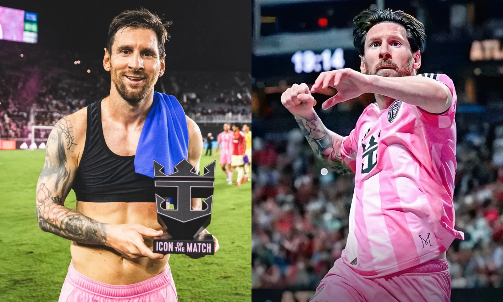 Messi phá sâu kỷ lục của Ronaldo, giúp Inter Miami phục hận