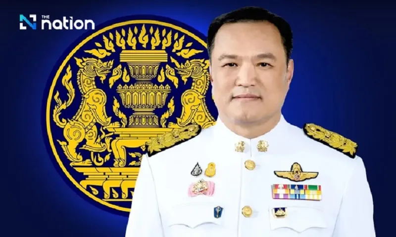 Thủ tướng Thái Lan Anutin - Ảnh The Nation