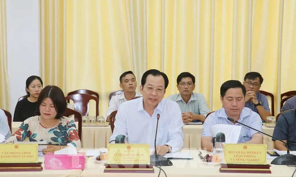 Lãnh đạo tỉnh Cần Thơ làm việc với JICA về hai dự án giao thông lớn vùng ĐBSCL