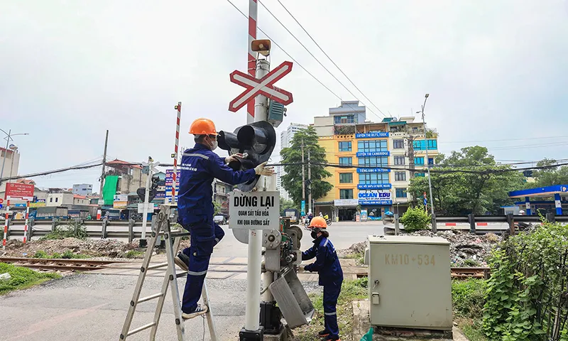 Ban hành quy chuẩn mới về hệ thống phòng vệ đường ngang cảnh báo tự động