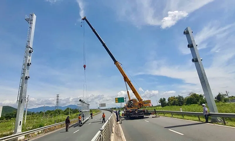 Tạm đóng các đoạn cao tốc Vĩnh Hảo - Phan Thiết để lắp camera giao thông