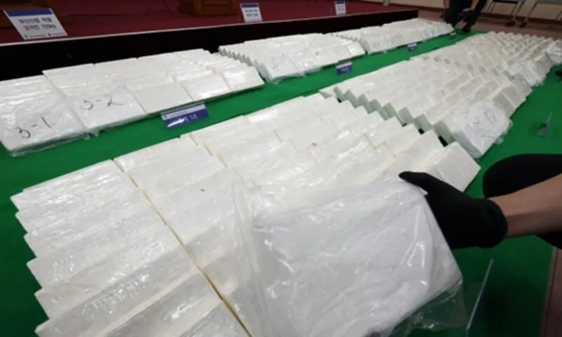 Buôn lậu cocaine tăng vọt tại Hàn Quốc, lượng ma túy thu giữ gấp 200 lần chỉ trong 2 năm