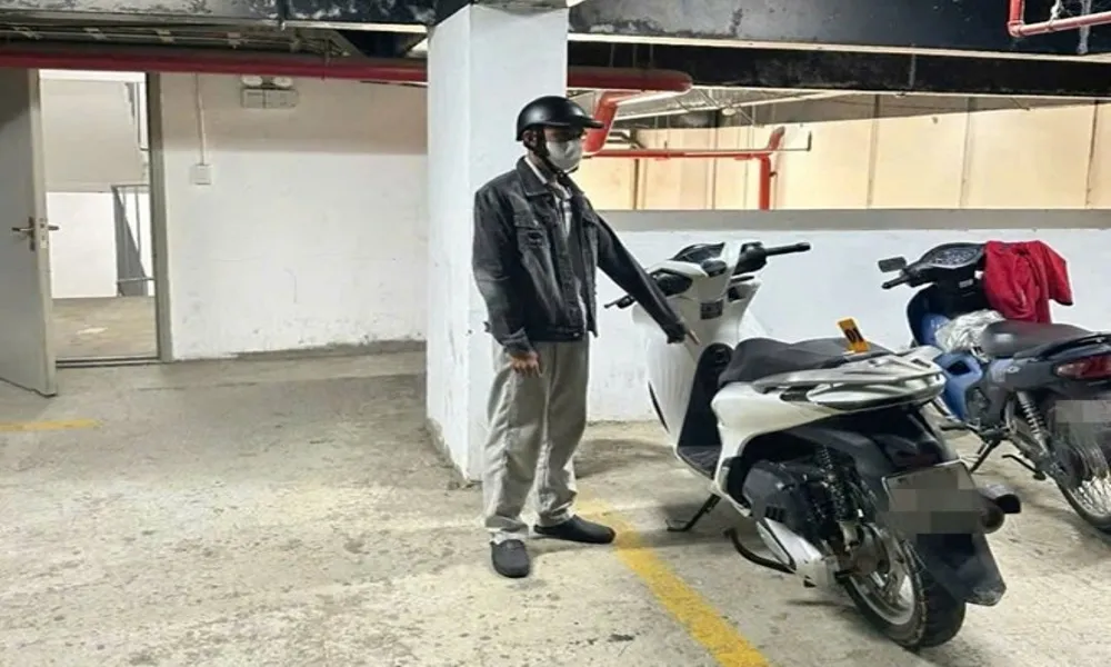 Trộm xe tại chung cư Aranya, đối tượng sa lưới trong ngày