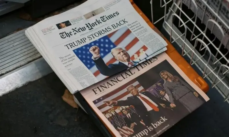 Tòa Mỹ bác đơn kiện 15 tỉ USD của ông Trump với New York Times