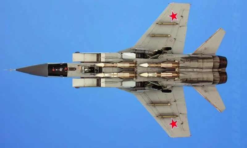 Tiêm kích MiG-31BM. Ảnh Eurasian Times