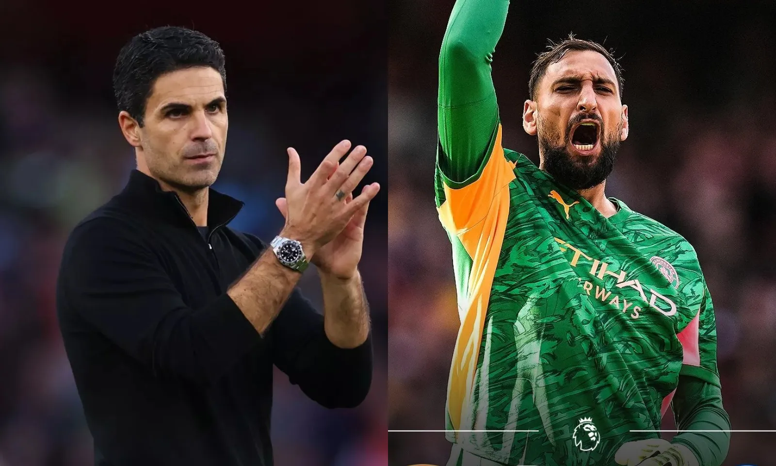 Arteta ngả mũ trước Donnarumma: Không có cậu ấy, Man City đã thua