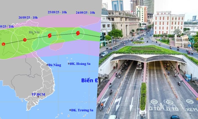 Điểm tin chiều 25/9: Siêu bão Ragasa dự kiến đổ bộ ngày 25/9 | Cấm xe lưu thông qua hầm sông Sài Gòn