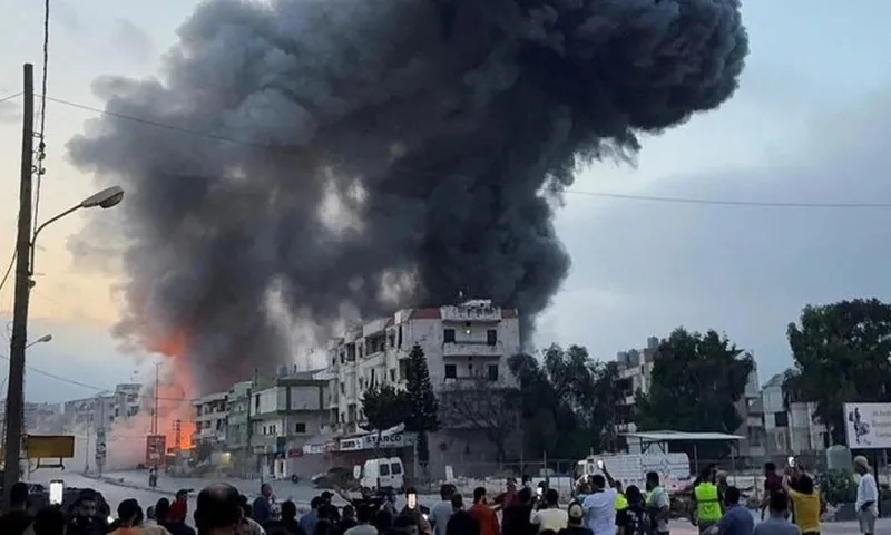 Israel không kích Lebanon, 5 người thiệt mạng