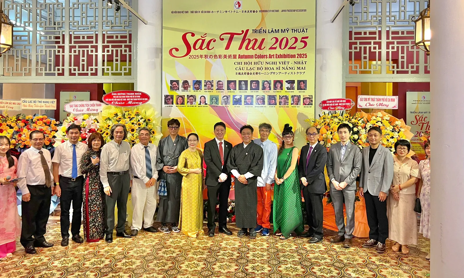 Họa sĩ Việt - Nhật hội ngộ trong triển lãm Sắc Thu 2025