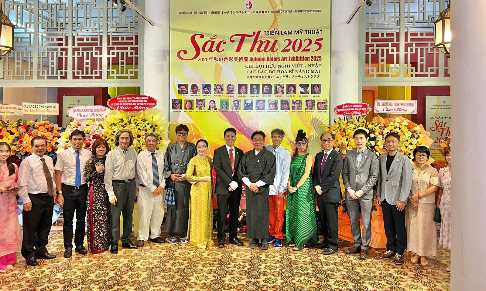 Họa sĩ Việt - Nhật hội ngộ trong triển lãm Sắc Thu 2025