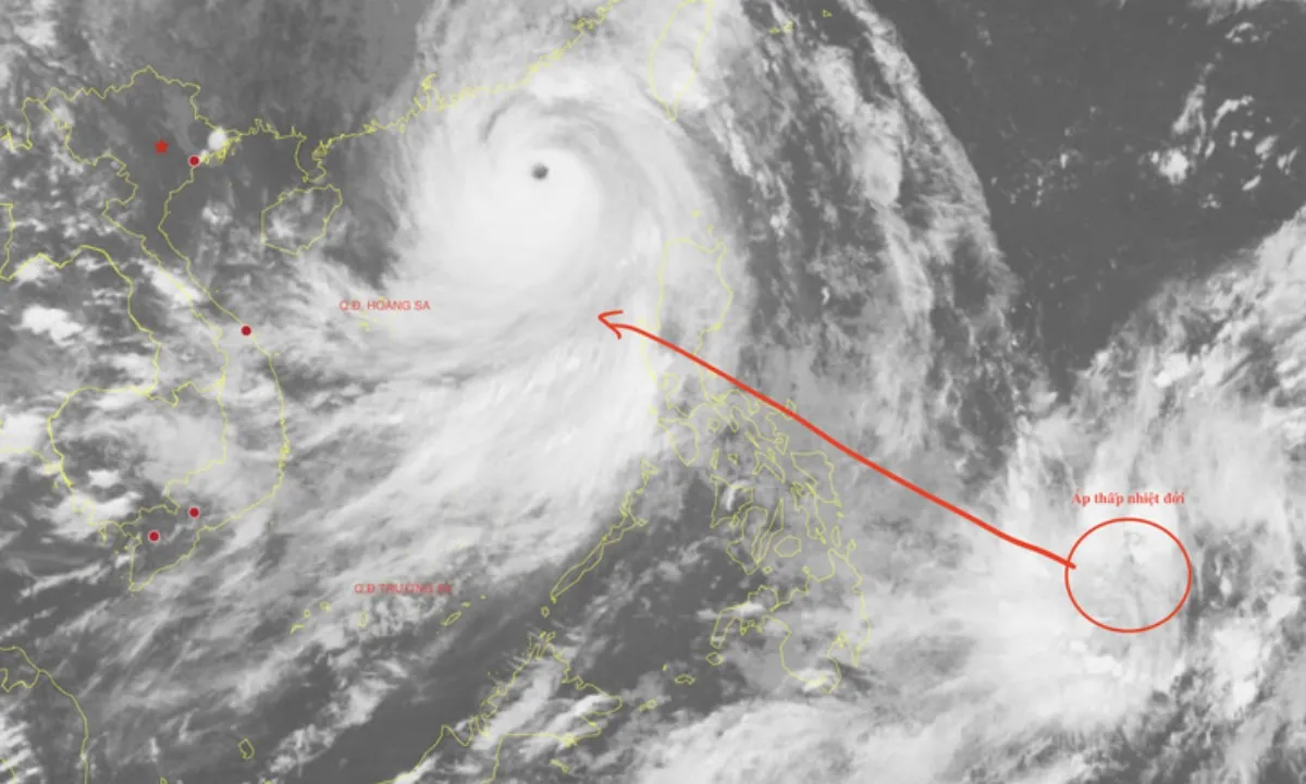 Việt Nam sắp đón bão số 10, trong khi siêu bão Ragasa tiến gần vịnh Bắc Bộ