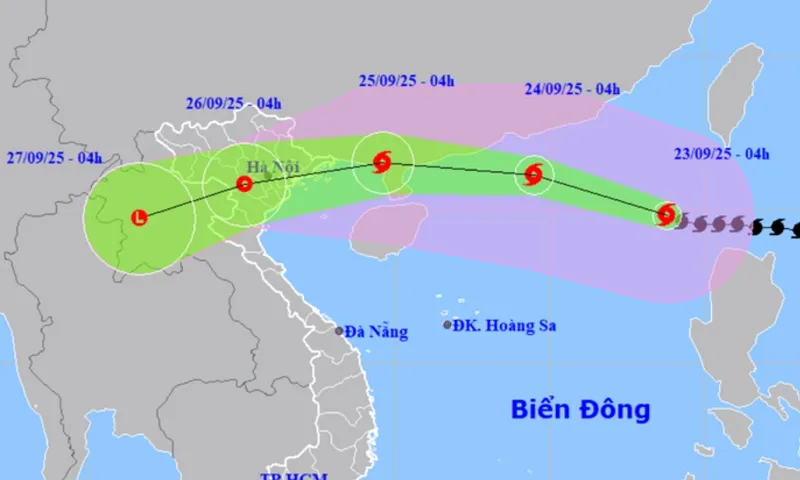Siêu bão Ragasa đang di chuyển với cường độ mạnh hơn cả bão Yagi 2024