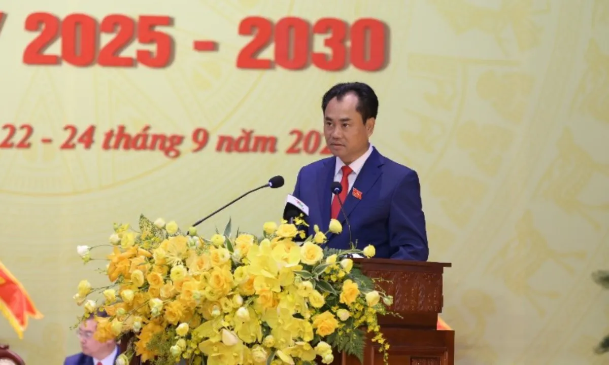 Ông Trịnh Việt Hùng làm Bí thư Tỉnh ủy Thái Nguyên nhiệm kỳ 2025 - 2030