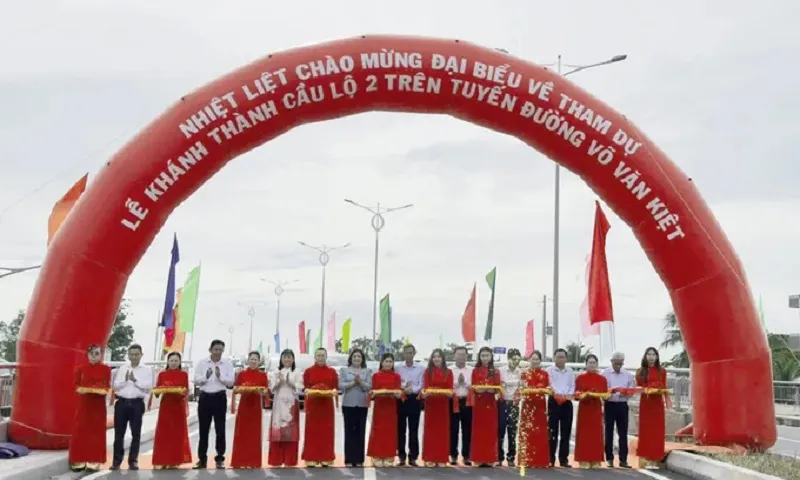 Khánh thành cầu Lộ 2 Vĩnh Long: Công trình trọng điểm thúc đẩy kinh tế-xã hội