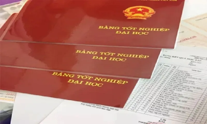 bằng tốt nghiệp số hóa văn bằng