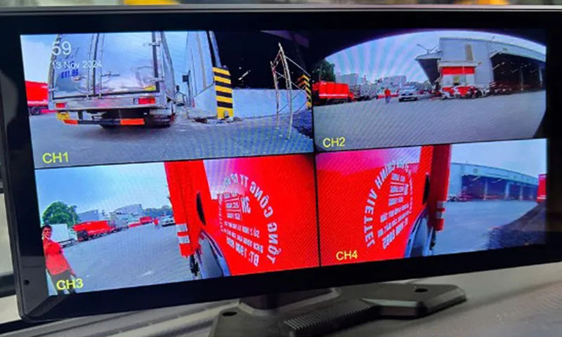 Công an TP.HCM khuyến khích các doanh nghiệp vận tải lắp camera xóa điểm mù để đảm bảo an toàn.