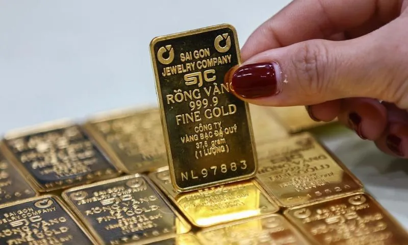 Giá vàng trong nước tiếp tục tăng 