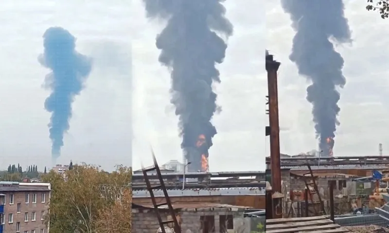 Ukraine tấn công nhà máy dầu lớn của Nga lần thứ hai trong một tuần 