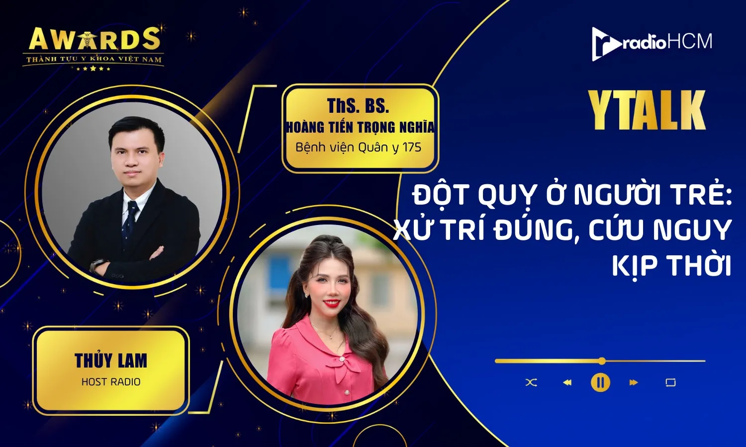 Đột quỵ ở người trẻ: Xử trí đúng - cứu nguy kịp thời