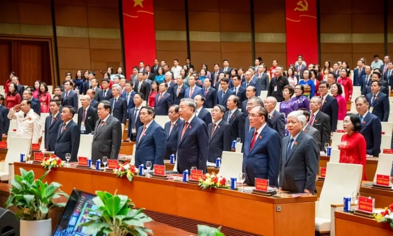 Tổng Bí thư, Thủ tướng dự Đại hội Đảng bộ Quốc hội lần thứ I 