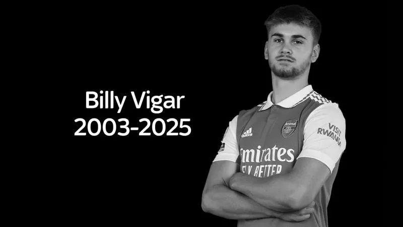 Billy Vigar qua đời ở tuổi 21. Ảnh: Internet