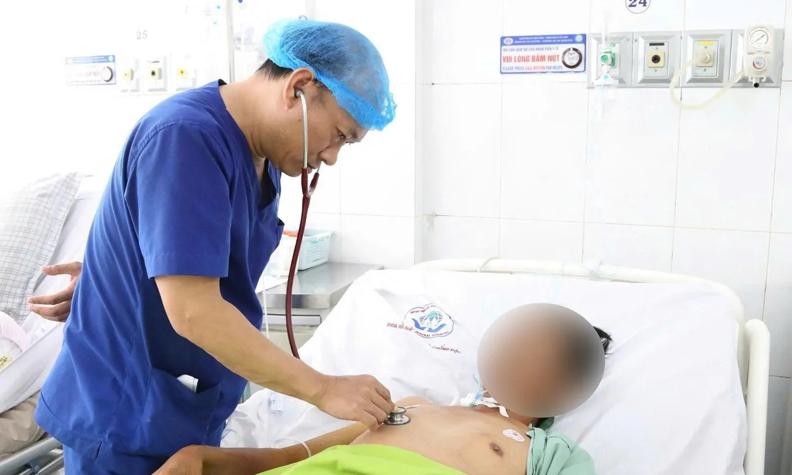 Cứu sống bệnh nhân bị điện giật ngừng tim nhiều lần