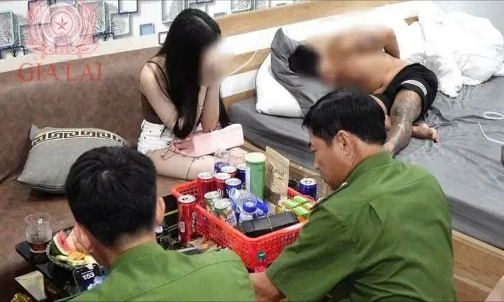 Hàng trăm thanh niên sử dụng ma túy trong quán karaoke, 84 người bị khởi tố