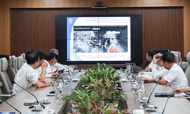 Các cơ quan, đơn vị liên quan được yêu cầu khẩn trương chuẩn bị ứng phó với cơn bão số 10 Bualoi