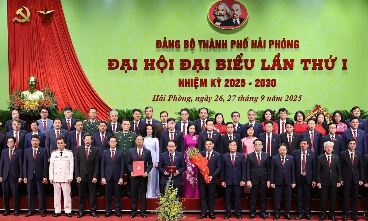 Ông Lê Tiến Châu tiếp tục giữ chức Bí thư Thành ủy Hải Phòng