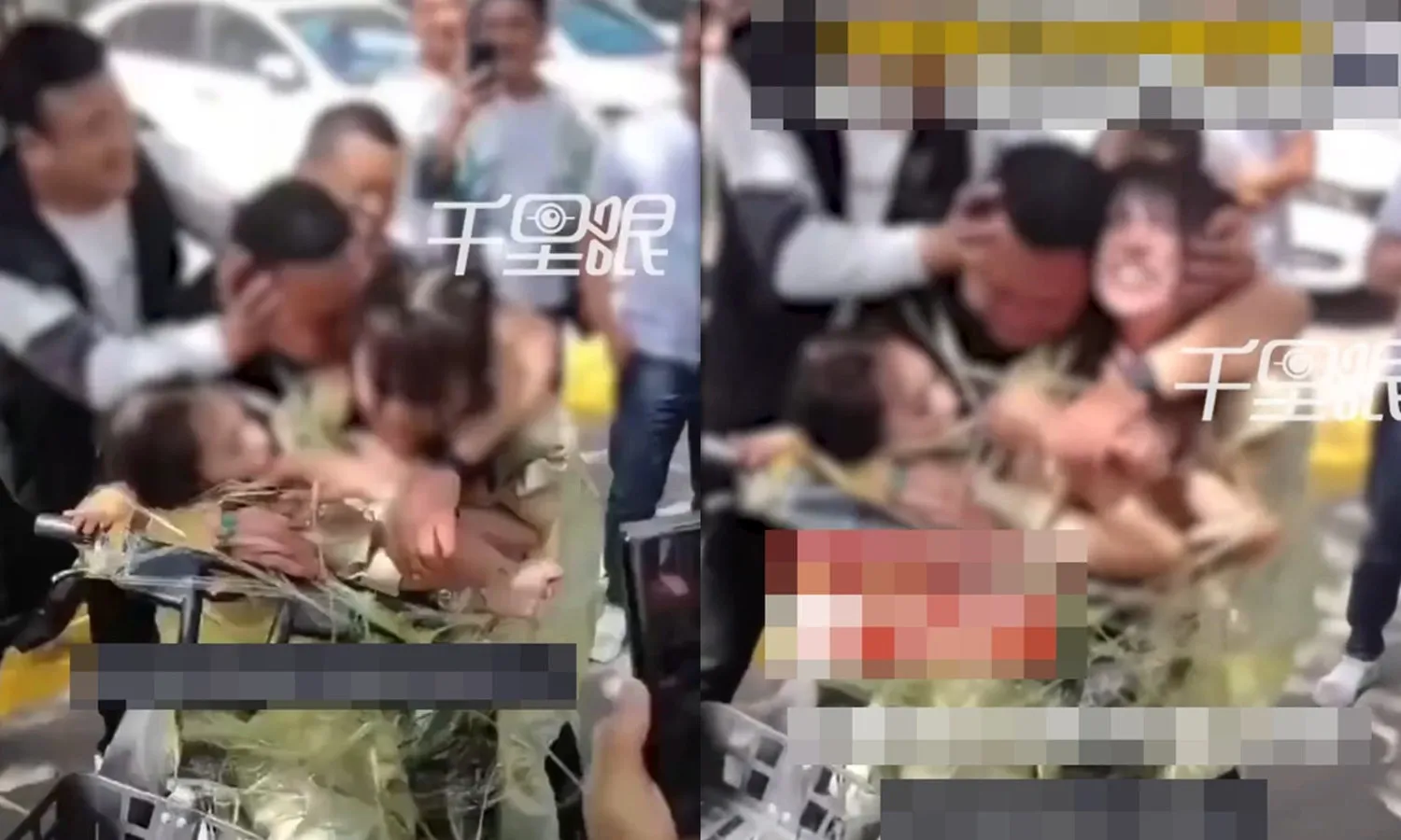 Trò “náo hôn” phản cảm trong đám cưới ở Thiểm Tây gây phẫn nộ