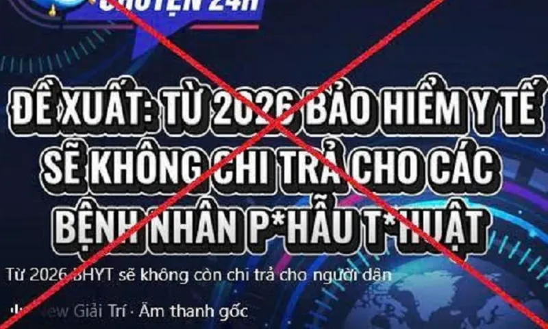BHXH Việt Nam bác tin đồn thất thiệt: Vẫn chi trả ca bệnh nặng, phẫu thuật