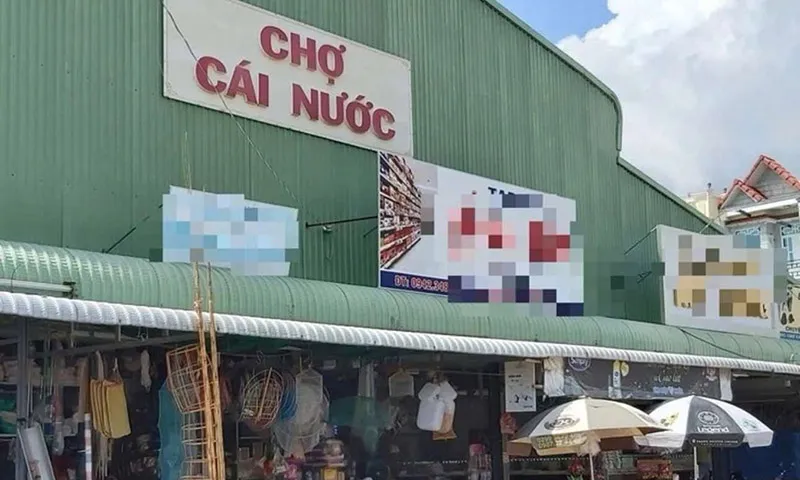 Chợ Cái Nước ở  tỉnh Cà Mau