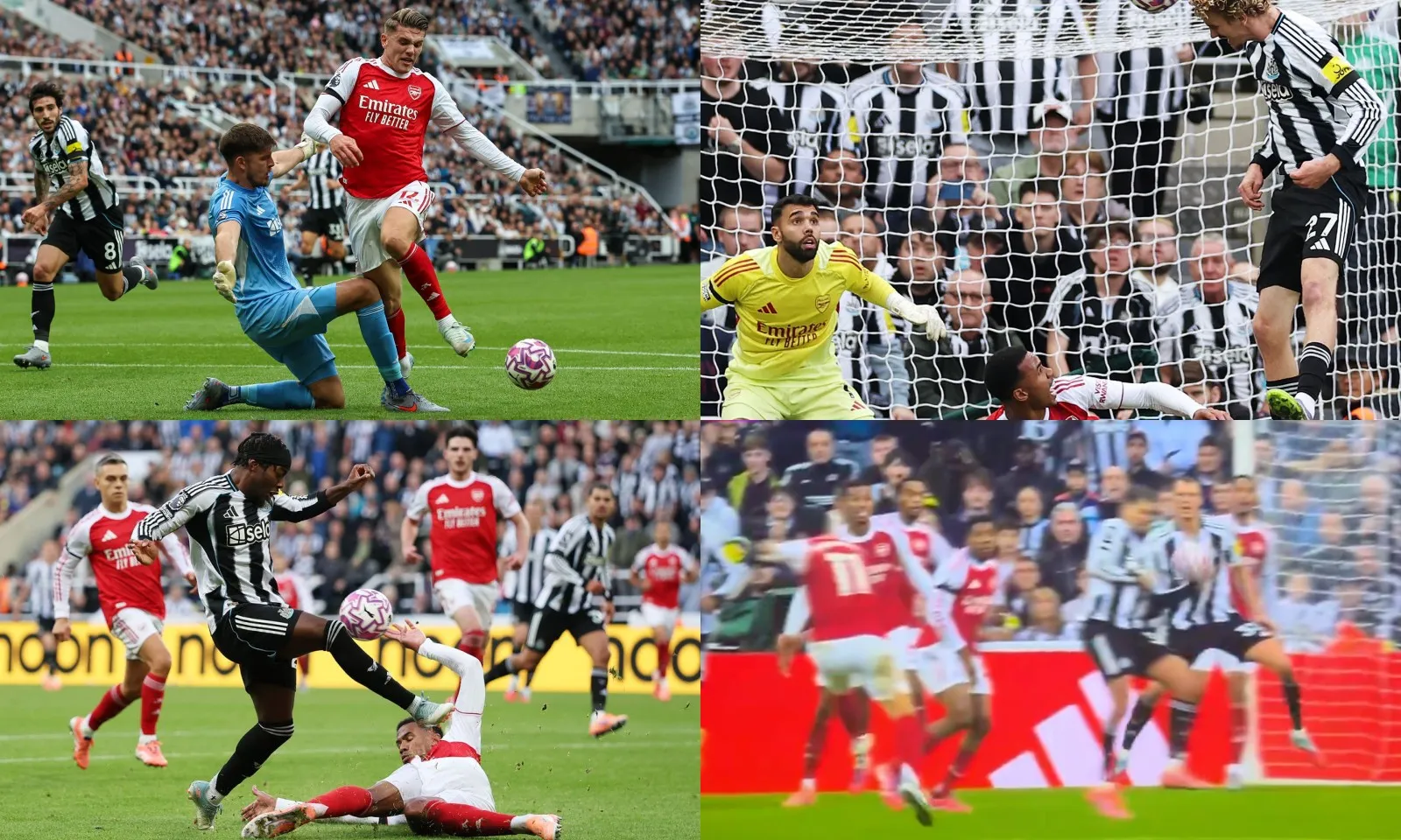 4 quyết định trọng tài bóp méo trận Newcastle - Arsenal