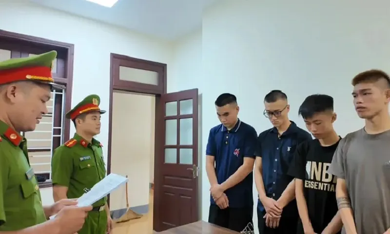 Hà Tĩnh: Đốt pháo mừng sinh nhật, 4 thanh niên bị khởi tố